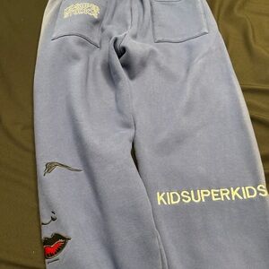 KidSuper Studios Blue Sweatpants for Men